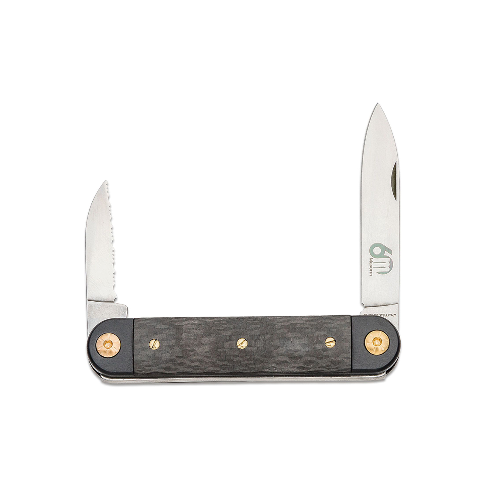 Coltello Maserin Sessantesimo Anniversario Placcato Oro 24kt - immagine 3