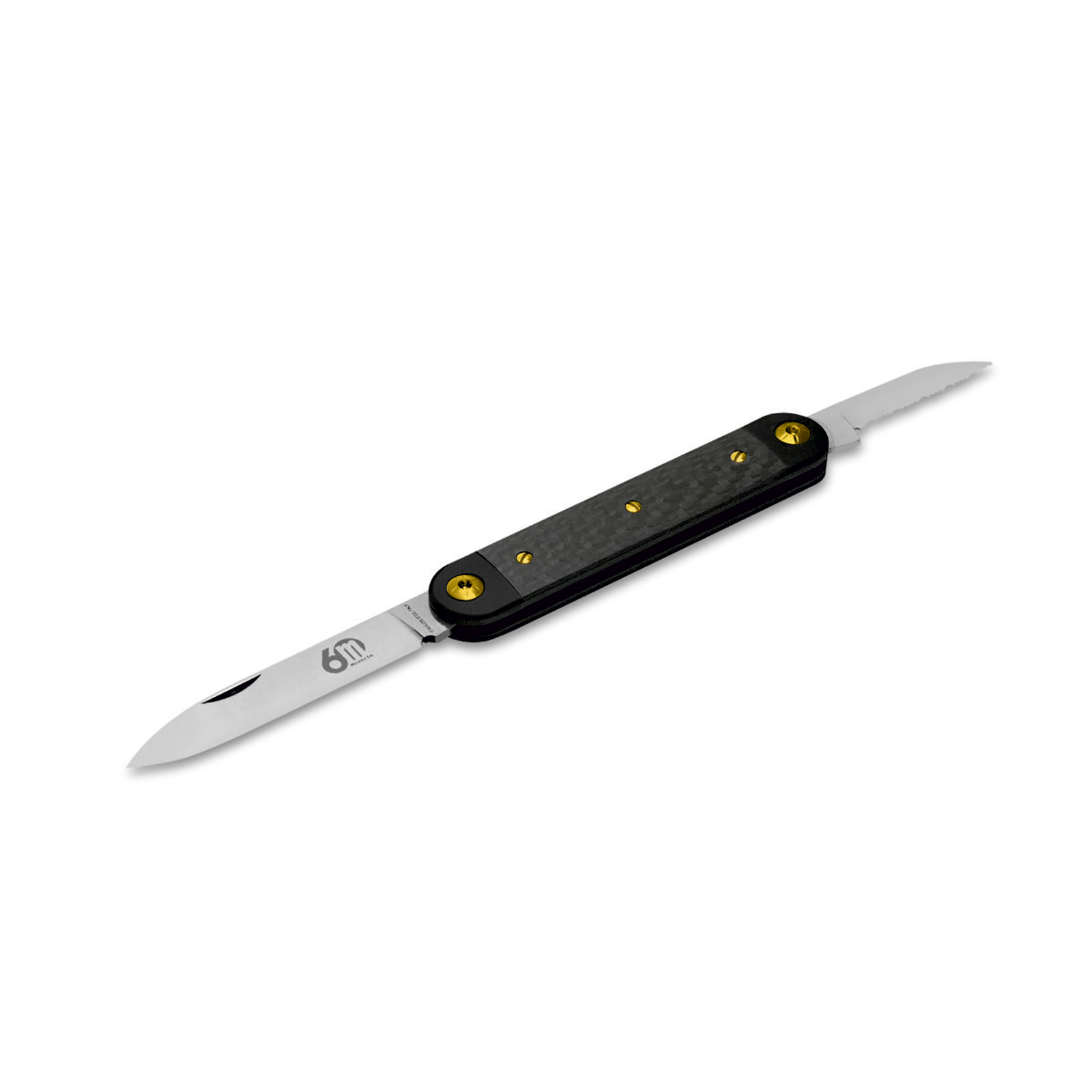 Coltello Maserin Sessantesimo Anniversario Placcato Oro 24kt