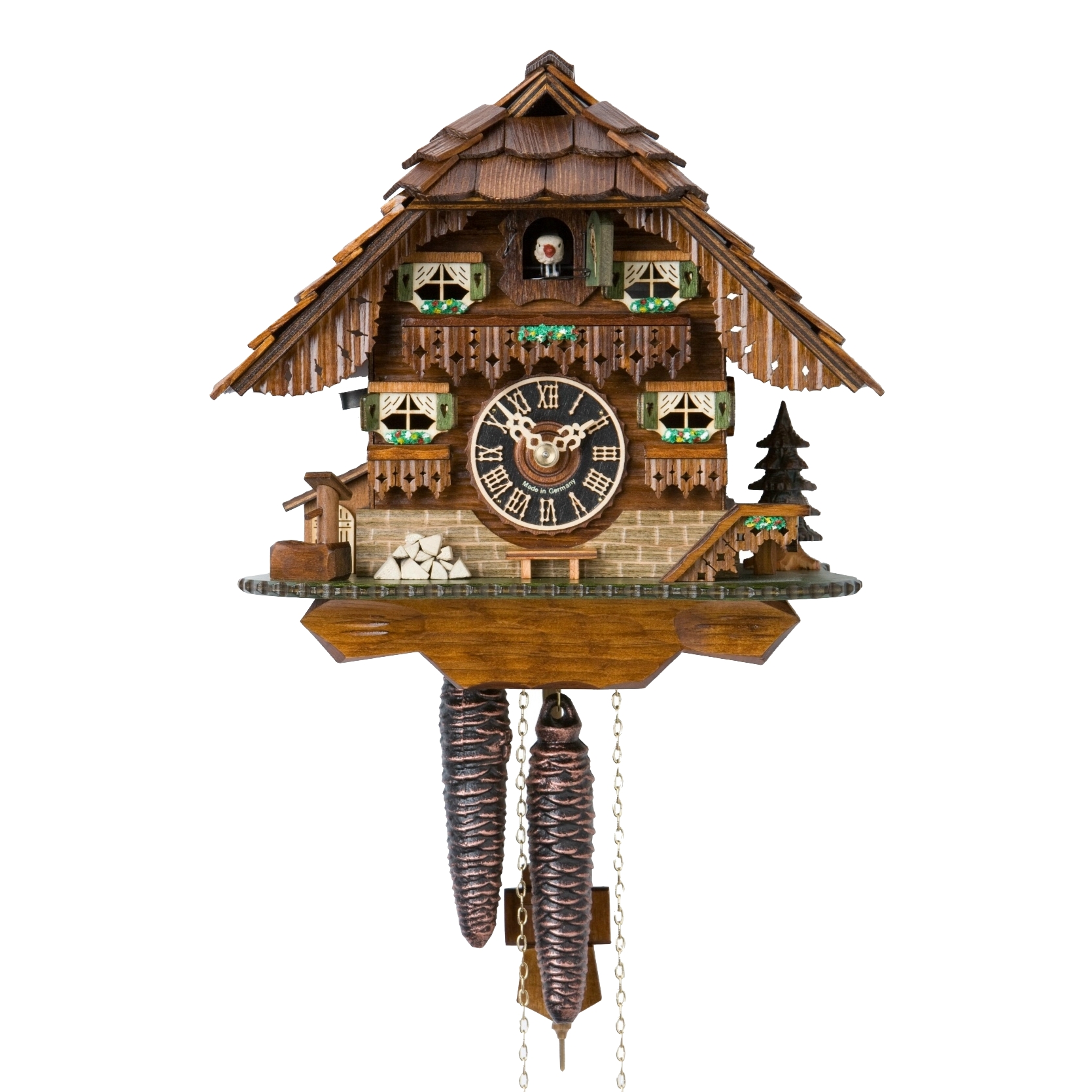 Orologio a Cucù Chalet Tipico Tirolese