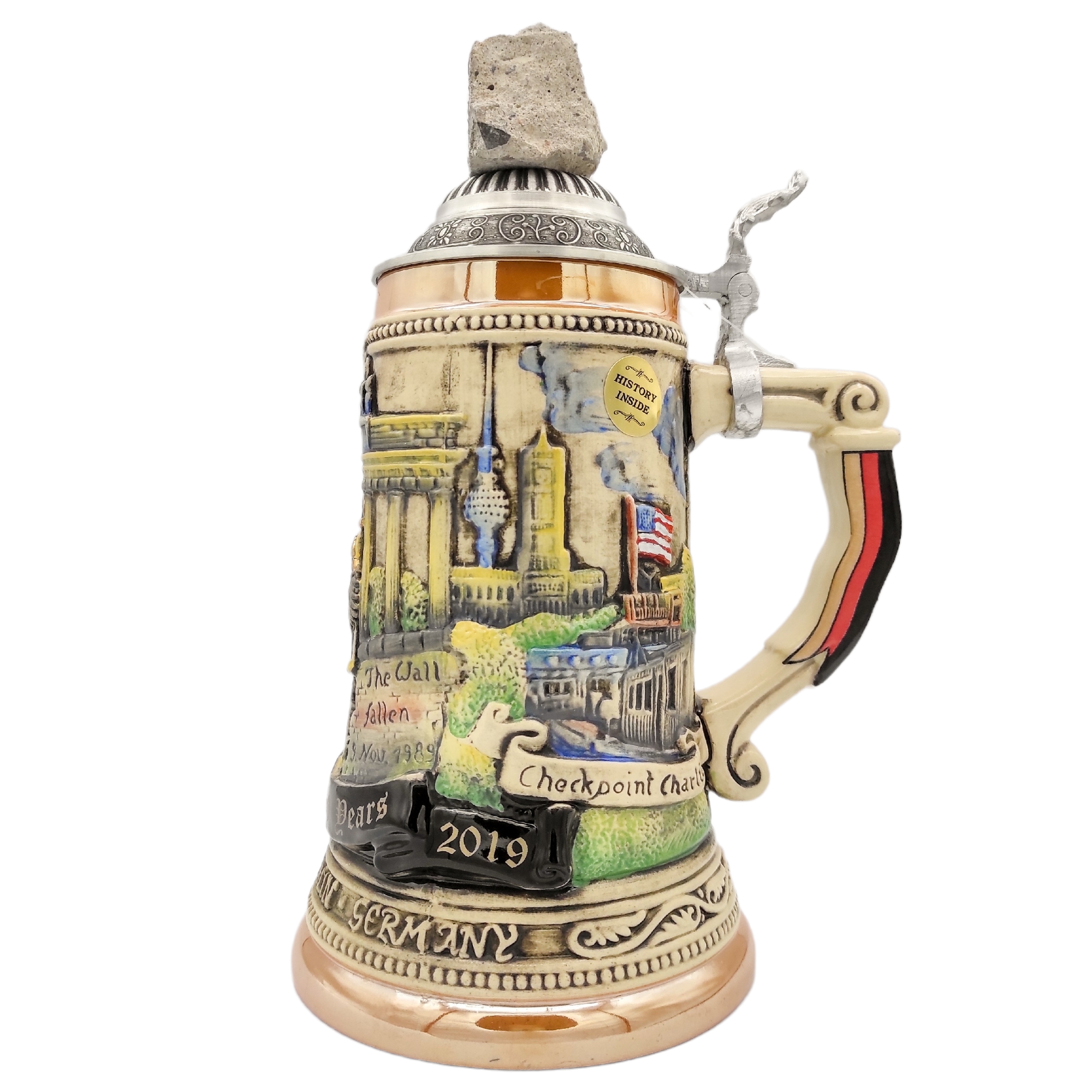 Boccale Commemorativo 30 Anni Caduta Muro di Berlino - immagine 2
